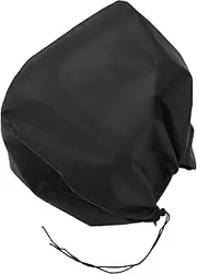 Totority Hose Protection Cover Guards Garden Hose Storage Bag Protector Drawstring Storage Bag Lawn Hose Bags Waterproof Organizer Retractable Garden Hose Reel Portable and Polyester Black