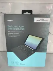 J.Burrows Keyboard Folio With Touchpad For iPad 7/8th & 9th Gen 10.2 Inch