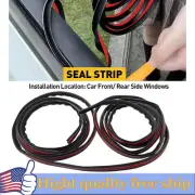 V-Shape Car Door Window Edge Moulding Trim Seal Strip Rubber For Honda 4M W