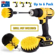 Grout Power Scrubber Cleaning Drill Brush Tub Tile Cleaner Combo Tool Kit Set