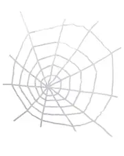 Northlight 80in Spooky Spider Web Halloween Hanging Decoration