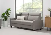 LOWE Grey 3 Seat Sofa