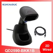 Datalogic QuickScan QD2590-BKK1B 2D USB Wired Barcode Scanner with Cable & Stand