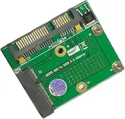 WLGQ mSATA Mini PCIe SSD Solid State Drive to 2.5 Inch SATA Adapter Card