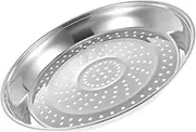 KICHOUSE Wok Seafood Tools Egg Grill Food Steamers Dumplings Instapot Accessory Fish Steaming Basket for Pot Holder Steam Basket for Vegetables Potato Silver