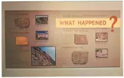 Exhibit #6 Dinosaur National Monument Quarry, Utah, c1950s Unused Postcard