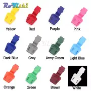 13pcs Zipper Pull Cord Ends For Paracord & Cord Tether Tip Cord Lock Plastic