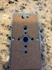 Manfrotto 3268 Universal Mounting Plate 1/4 in.-20, 3/8 in.-16