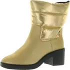 Franco Sarto Womens Snow Gold Winter & Snow Boots Shoes 8 Medium (B,M) BHFO 5350