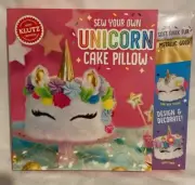 Sew Your Own Unicorn Cake Pillow (Hardback or Cased Book)