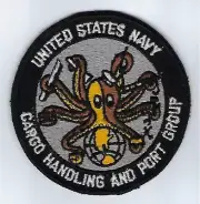 US Navy Cargo Handling and Port Group (US Navy Unit Patch)
