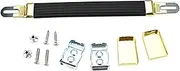 MERRYHAPY Cost Speaker Handle Set Metal Ends for Amplifier No Pre-Drilling Needed Smooth Surface