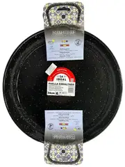 Garcima Paella Esmaltada Spanish Enamelled Paella Pan 34cm