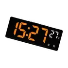 Large Display Digital Alarm Clock Travel Clock with Temperature Table Clock