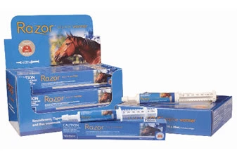 Razor Horse Wormer