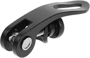 HANABASS Quick Release Seat Post Bike Seat Clamp Bike Tube Clip Quick Release Quick Release Bolt Pipe Clamp Seat Tube Clamp Black Metal