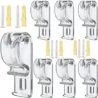 8pcs Roller Shade Clear Saftey Chain Retainer And Cord Guide Fixation Hook P Cli
