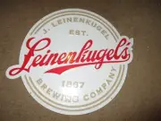 LEINENKUGELS wisconsin est 1867 METAL TACKER SIGN craft beer brewing brewery F