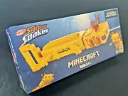 Nerf Super Soaker Minecraft Water Blaster - Axolotl Mob Design - New in Box