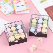1Set 1:12 Dollhouse Miniature Macaroon Food Dessert Tea Snack Kitchen Decor TUU