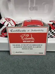 Mark Skaife 2002 HRT VX Commodore #1 - 1:18 AutoArt Limited Edition Of 5000