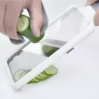 Handheld Slicer Adjustable Stainless Steel Blade Kitchen Veggie Chopper Cheese G
