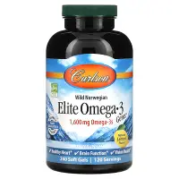 在飛比找iHerb優惠-[iHerb] Carlson Elite Omega 3 