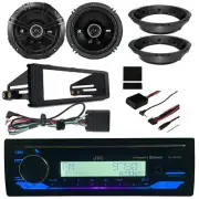 JVC Bluetooth CD Radio, Dash Kit, 2x 6.5" Speakers/Adapters, Steering Interface