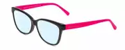 Prive Revaux Good Notes Cateye Blue Light Filter Glasses Caviar Black Pink 56 mm