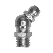 GREASE NIPPLE 1/8 BSP PITCH 45 DEGREE ZINC PLATED ZP 2pc