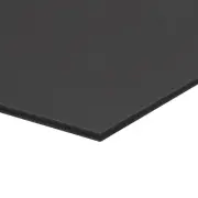 PVC Foam Board Sheet 3mmx30cmx40cm Black Double Sided Expanded PVC Sheet