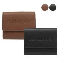 在飛比找momo購物網優惠-【BURBERRY 巴寶莉】經典品牌烙印LOGO小牛皮雙面扣