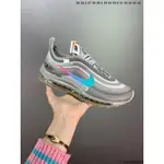 頂級現貨發售 OFF-WHITE X AIR MAX 97 OG OW BULLET LIMITED 聯名系列休閒運動跑