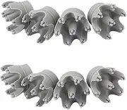 FOYTOKI Multi-dimensional for 8pcs Massage Replacement Set Hair Scalp Spa Massage Random Style