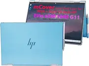 mCover Case Only Compatible for 2024~2025 14" HP Elite x360 1040 G11 2-in-1 Series Windows Laptop (NOT Fitting Any Other HP Models) - Aqua