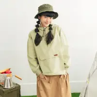 在飛比找momo購物網優惠-【Dailo】小恐龍連帽高領工裝長袖上衣(藍 綠 卡)