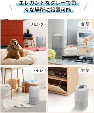 【日本代購】‎‎Levoit 空氣淨化器 除臭 寵物用 ‎Core P350 (10坪用)