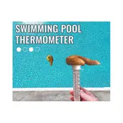 Poop Summer Swimming Pool Thermometer ,Funny Pool Thermometer Floating Poop Prank Pool and Hot Tub As Shown