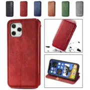 Leather Case Magnetic Flip Wallet Cover For iPhone 12 11 Pro Max XR XS 8 7 Plus