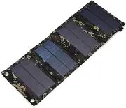 1 Set Solar Panel Charger Portable Solar Charging Device for Outdoor Activities High Conversion Efficiency Durable and Energy Saving for Camping Hiking and Travel