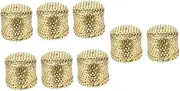 1set Heat Tank Smokeless Burner Box for Relief Therapy Neck Shoulder Care Golden 8pcs