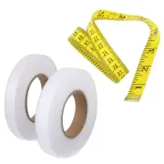 2 Pack 140 Yards Wonder Web Iron On Hem Tape No Sewing Adhesive Fabric Fusing
