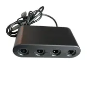 4-Port GameCube Controller Adapter for Nintendo Switch Wii U PC USB NEW TURBO US