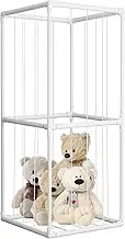 Stoffed Animal Storage - Toy Organiser, Animal Storage Tube, Space-Saving Bean Bag Chair Cover, Multi-Purpose Organiser for Toys, Soft Fabric with Zip, Perfect Storage Solution