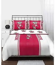 NCAA Wisconsin Badgers Licensed Queen Bed Set