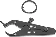 COSMEVIVI Motorcycle Throttle Clamp Throttle Lock for Cruise Control Durable Grip Effortless Ride Stability for All Motorcycle Types