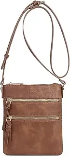 [CLUCI] Crossbody Purses for Women, Zipper Pocket Adjustable Strap, Soft Leather Women's Shoulder Handbags