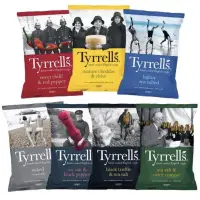 在飛比找蝦皮購物優惠-Tyrrell's泰勒思 英國洋芋片40g 洋芋片 英國零食