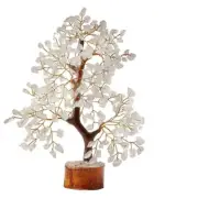 Clear Quartz Natural Crystal Gemstone Money Tree Good Luck Prosperity Feng Shui