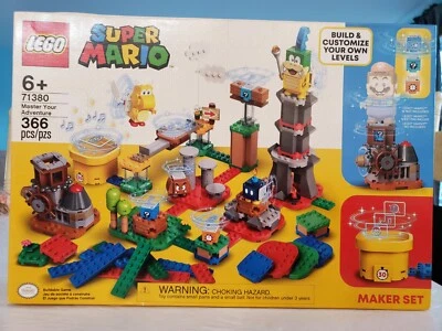 LEGO Super Mario: Master Your Adventure Maker Set (71380) See Box Condition New